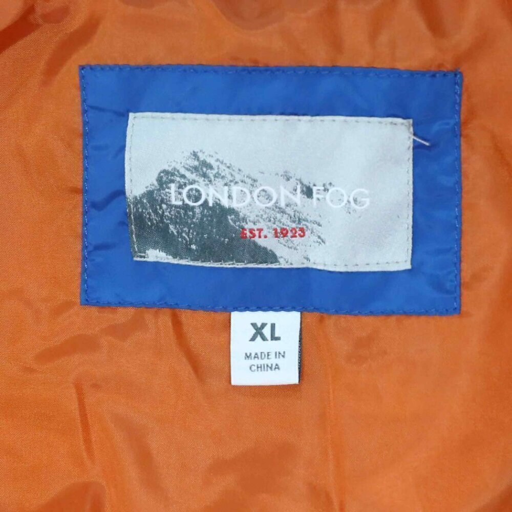 NWT! Mens London Fog Mixed Media Active Jacket, True Blue, Size XL - Picture 9 of 10
